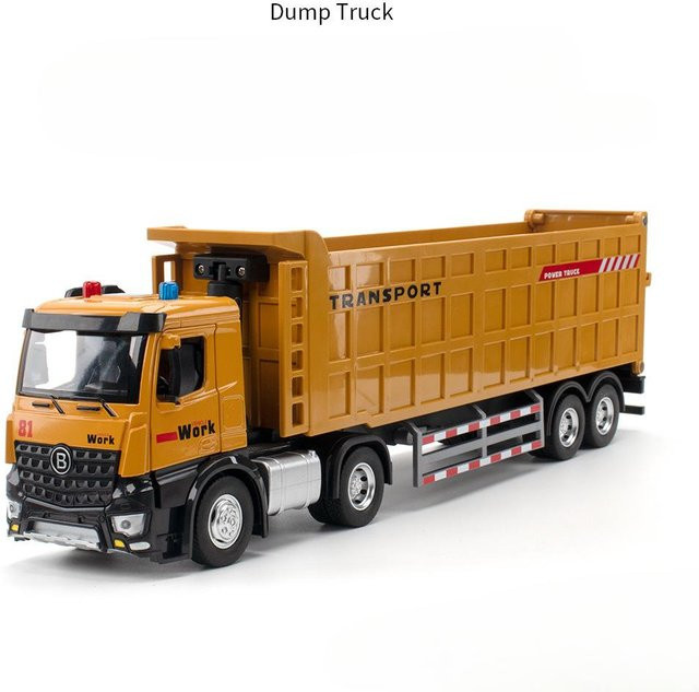 Linyi toy car Ingenieurfahrzeug, Modell, 1:24, Sound und Licht, orange, ab 14 Jahre - Bild 1