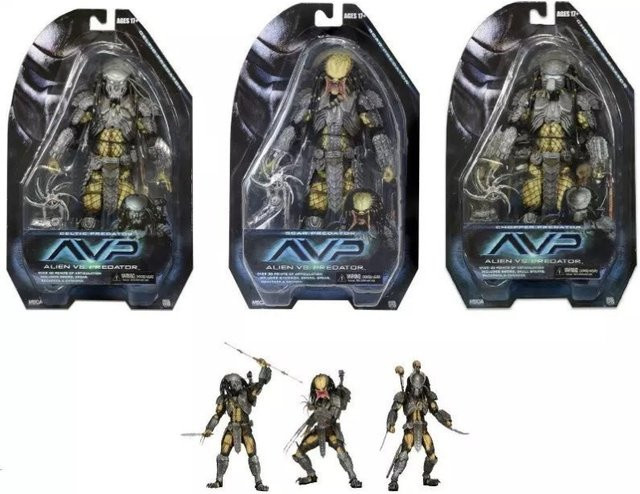 NECA Alien vs. Predator Predator Actionfigur, Sammlermodell - Bild 1