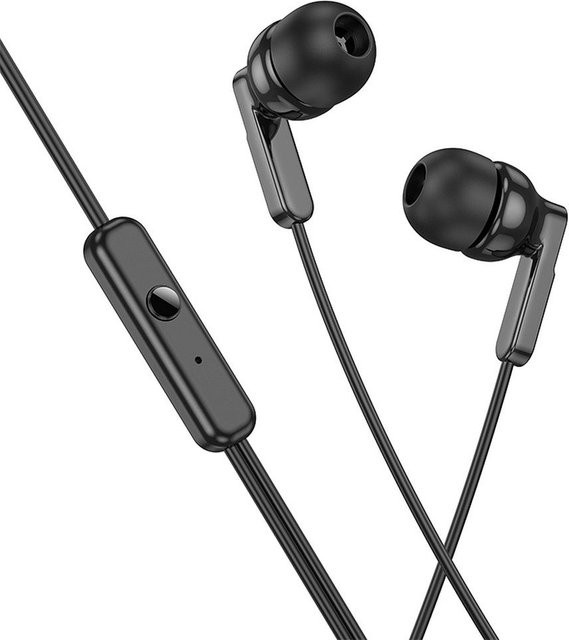 HOCO M121 In-Ear Kopfhörer mit 3,5 mm Klinkenanschluss, Schwarz - Bild 1