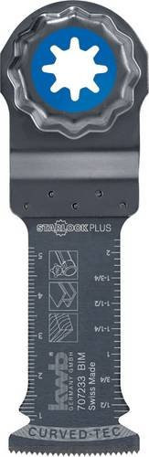 KWB 707233 Bimetall Sägeblatt für Stichsägen zum Schneiden von Holz, Kunststoff und Metall in Silber - Bild 1
