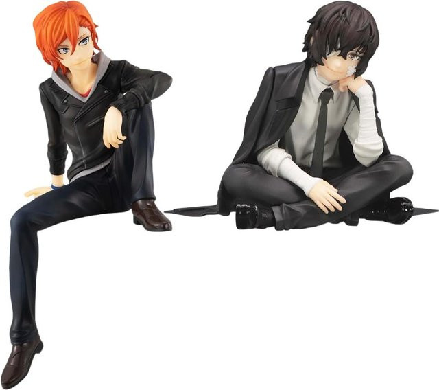 Yiran toy 1 Bungo Stray Dogs Dazai Osamu Nakahara Chuuya Figur, Actionfiguren, ab 14 Jahren - Bild 1