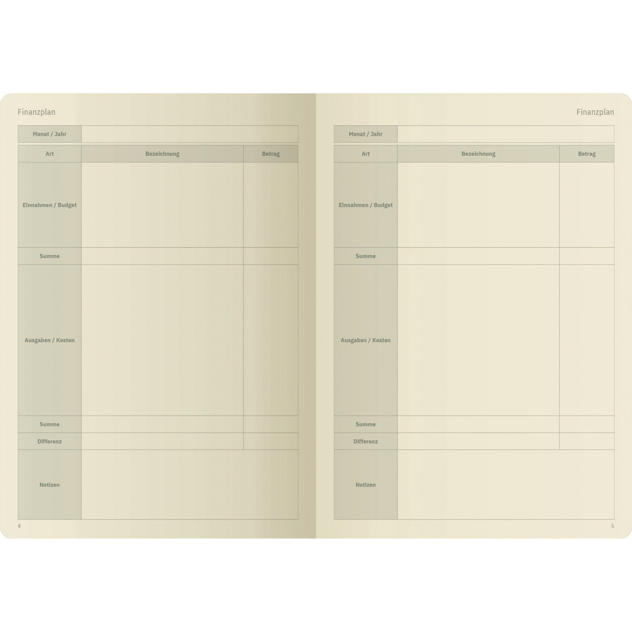 Sigel Conceptum Wochenkalender undatiert DIN A5 Schwarz 192 Seiten - Bild 3