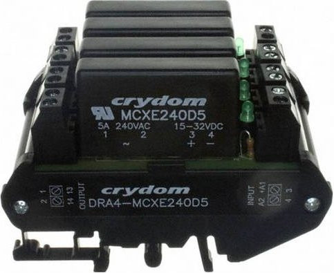 Crydom Halbleiterrelais DRA4-MCXE240D5 in Schwarz - Bild 1