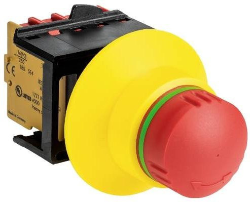 Wieland Electric SNH 1143 Not-Aus-Taster mit 4 Öffnern in Rot, Schutzart IP65 - Bild 1