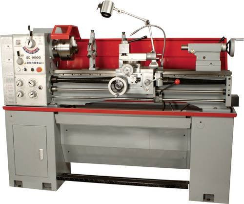 Holzmann Maschinen ED1000G_400V Metall Drehmaschine in Grau mit 1500/2100W - Bild 1