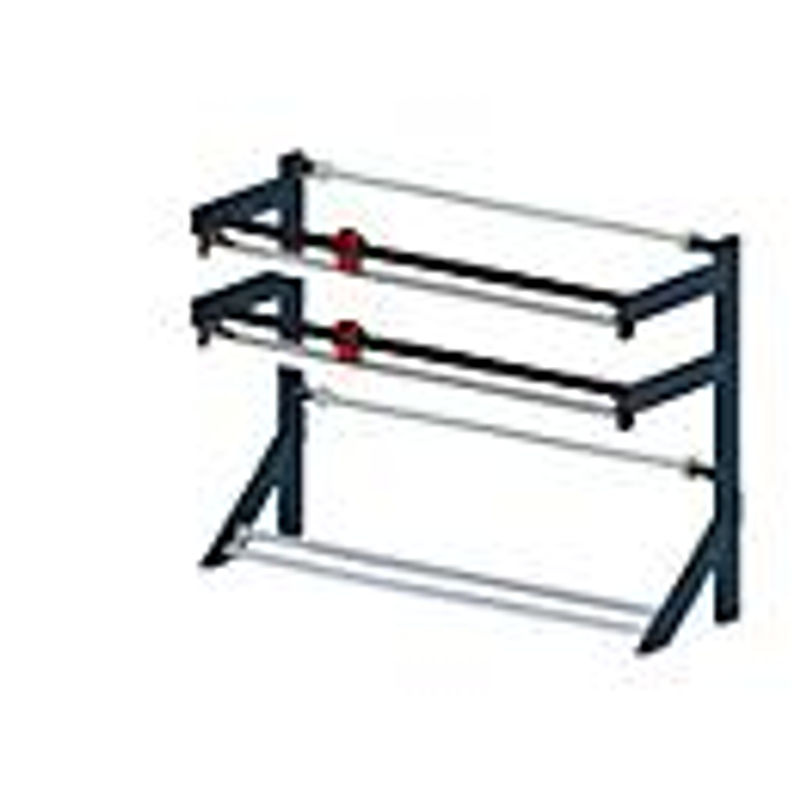 Rocholz Doppel-Schneidständer Modul waagerecht in Anthrazit und Grau mit 1600 mm Schnittbreite, B/T/H: 1940 x 970 x 1740 mm - Bild 2