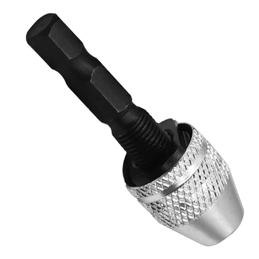 VIBRATITE Schnellspannbohrfutter-Konverter mit 1/4 Zoll Sechskantschaft für elektrische Bohrer, Spannzangen-Adapter, 0,3-3,4 mm - Bild 2