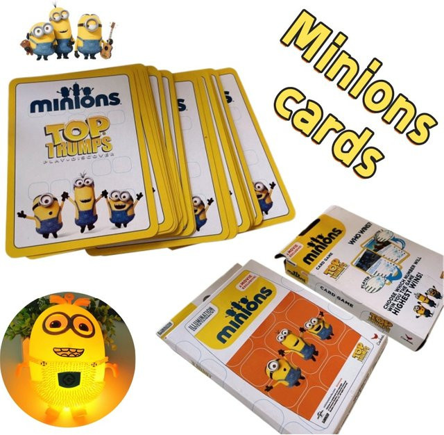 Minions, Sammelkarten, Puzzle-Spiel - Bild 1