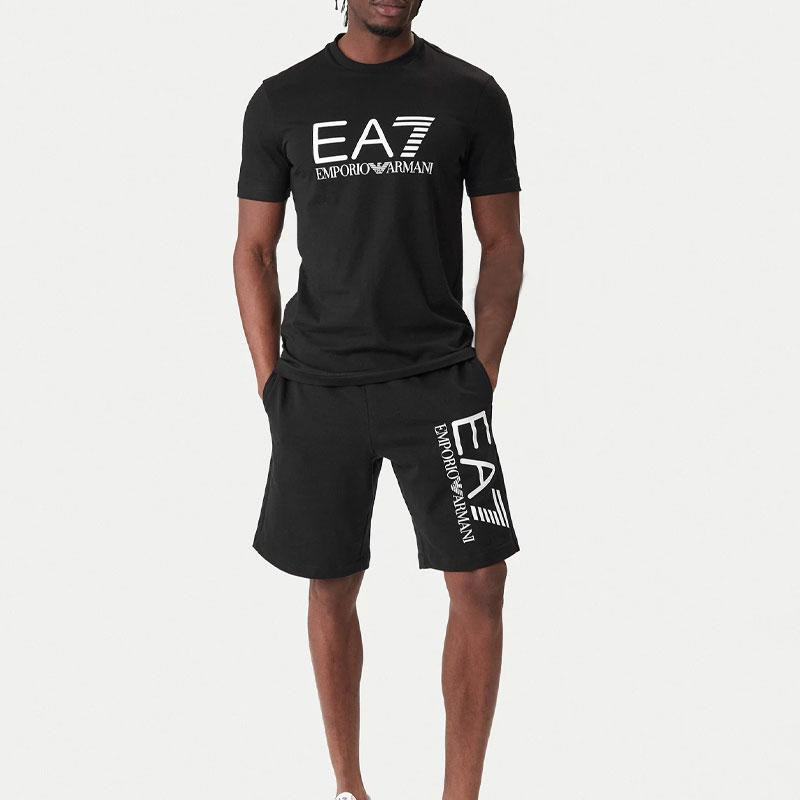 Emporio Armani Ea7 Sport-T-Shirt, Baumwolle, Kurzarm, Herren - Bild 2