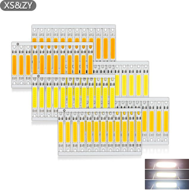12 Stück LED-Wandleuchtenstreifen SMD in Warmweiß für Heim- und Raumdekoration, 3 W / 5 W, 300 mA, Ra80 - Bild 1