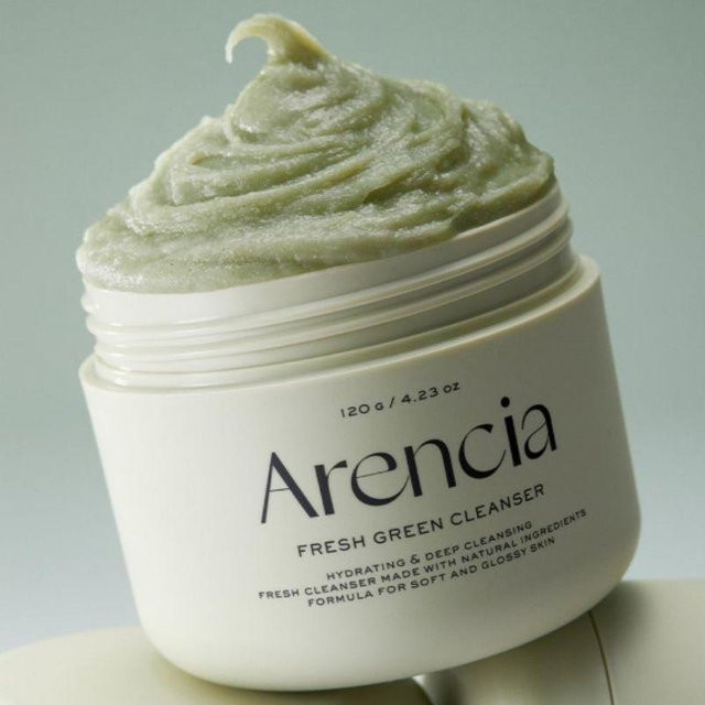 Arencia Green Fresh Mochi Reiniger, 120g, für unreine Haut - Bild 1
