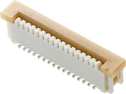 Molex FFC/FPC-Anschluss 526100572 in Weiß mit 5 Polzahl und 1mm Rastermaß - Bild 1