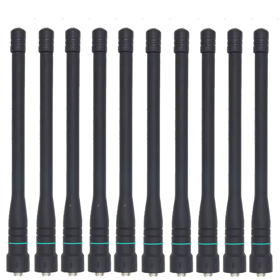 Yinitone Teleskopische SMA-F Hochleistungsantenne für Baofeng UV-5R, UV-82, UV-9R, Dualband 144/430MHz, Schwarz, Ausziehbar 13-48 cm - Bild 2