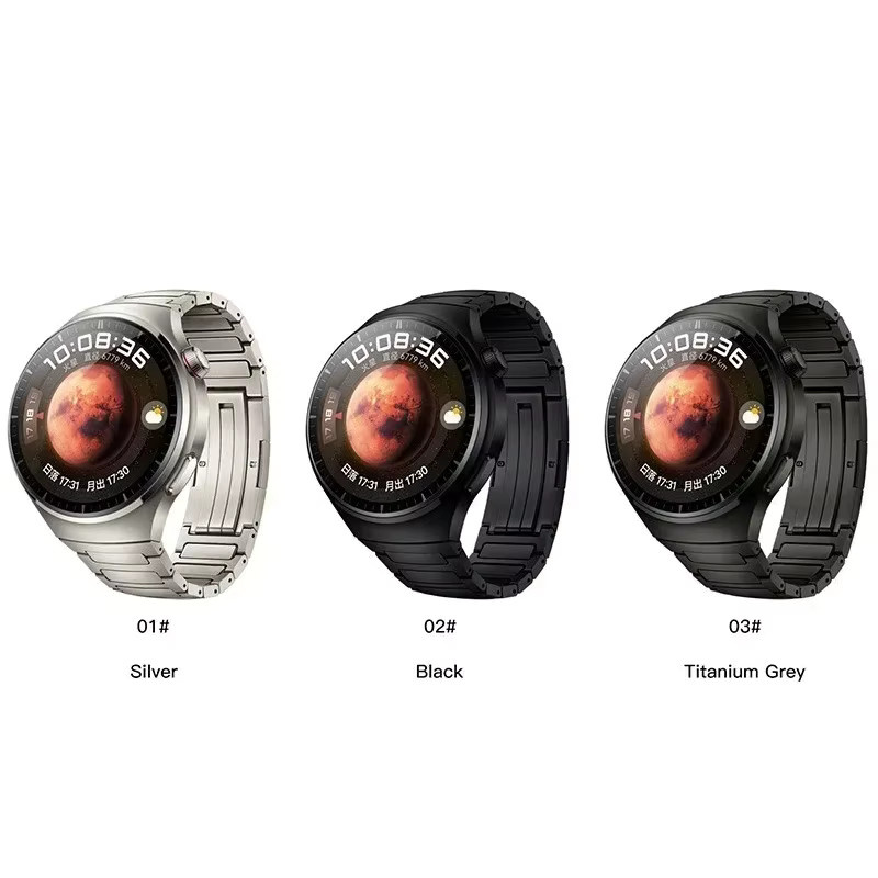 soul cool Uhrenarmband Titanlegierung, Edelstahl, Silber, Unisex, 22 mm - Bild 2