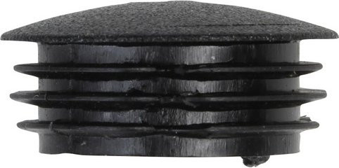 Floraworld Flachkappe für Rundpfosten in Schwarz, B/T/H: 3,4 x 3,4 x 1,5 cm - Bild 2