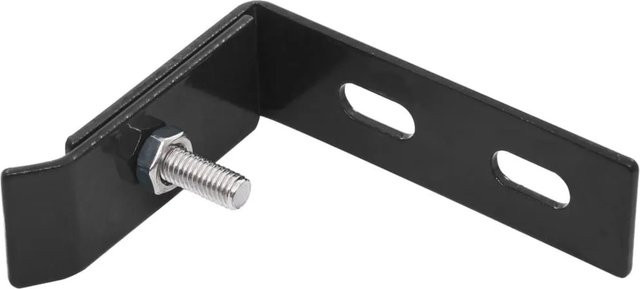 vidaXL Wand-Eckverbinder aus Edelstahl in Anthrazit, 10 Stück - Bild 1