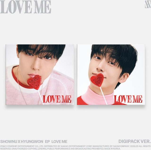 Shownu x Hyungwon (Monsta X), EP [Love Me], CD, Limitierte Auflage, Digipack Ver. - Bild 1