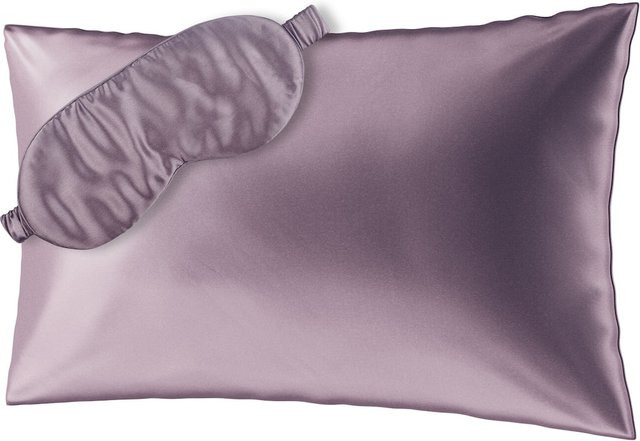 AILORIA Beauty Sleep Set aus Maulbeerseide mit Kissenbezug und Schlafmaske, B/T: 60 x 40 cm - Bild 1