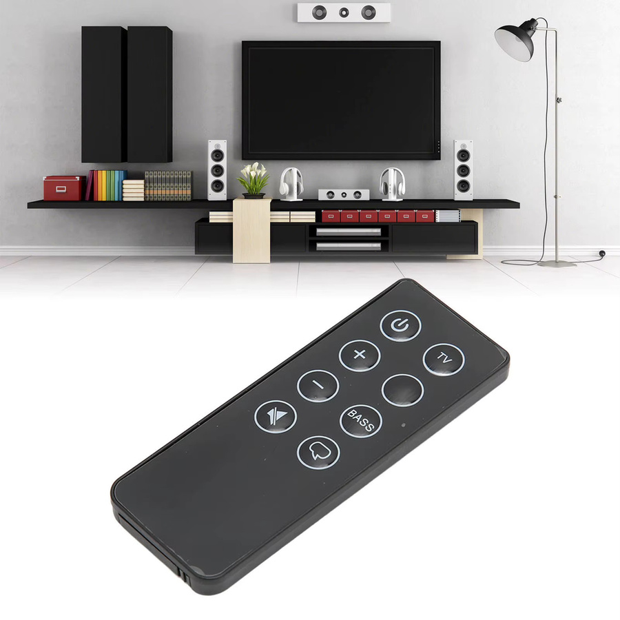 Arealer Universal-Ersatzfernbedienung für Soundbars in Schwarz, kompatibel mit den Modellen 418775, 410376, 431974 und 845194 - Bild 3