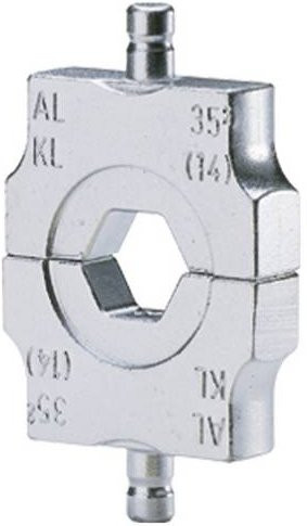 Klauke HA435 Presseinsatz für Klauke Zangen, Farbe: Silber, max. 35mm² - Bild 1