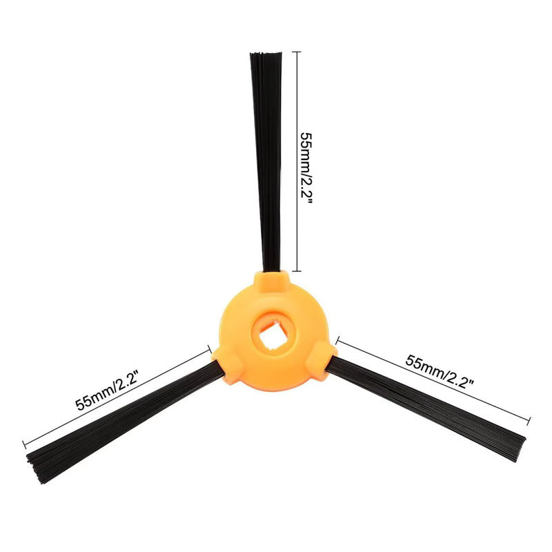 Fowoy Ersatz-Hepa-Filter und Seitenbürsten Set für Lefant M200 M201 M501 M520 M571 T700 Roboter-Staubsauger - Bild 2