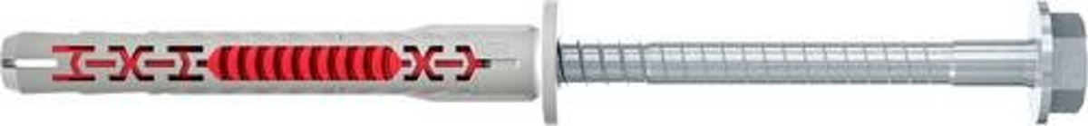 Fischer DuoXpand FUS Langschaftdübel aus Nylon für Beton, Durchmesser: 8 mm, Länge: 80 mm, 50 Stück - Bild 2