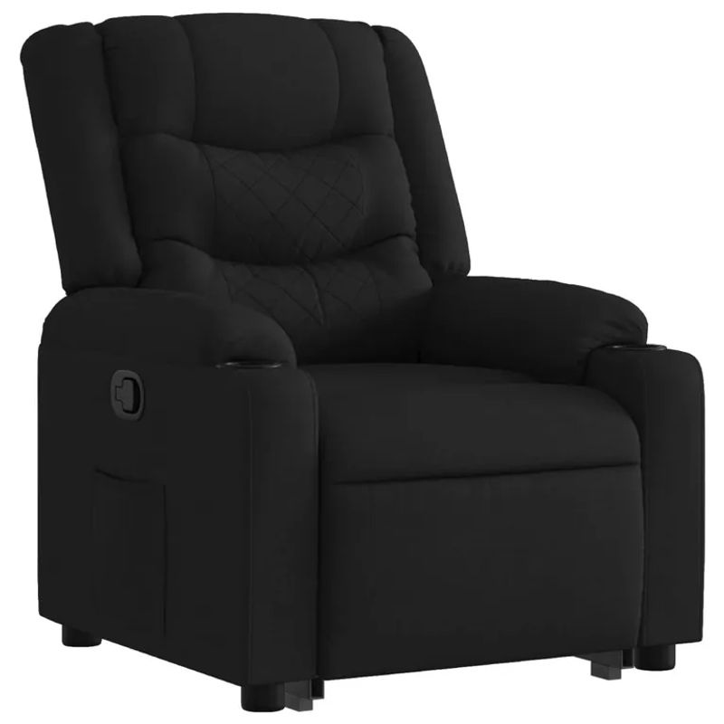 Vidaxl Aufstehhilfe für Sessel für Senioren, Schwarz, Stoffbezogen - Bild 4