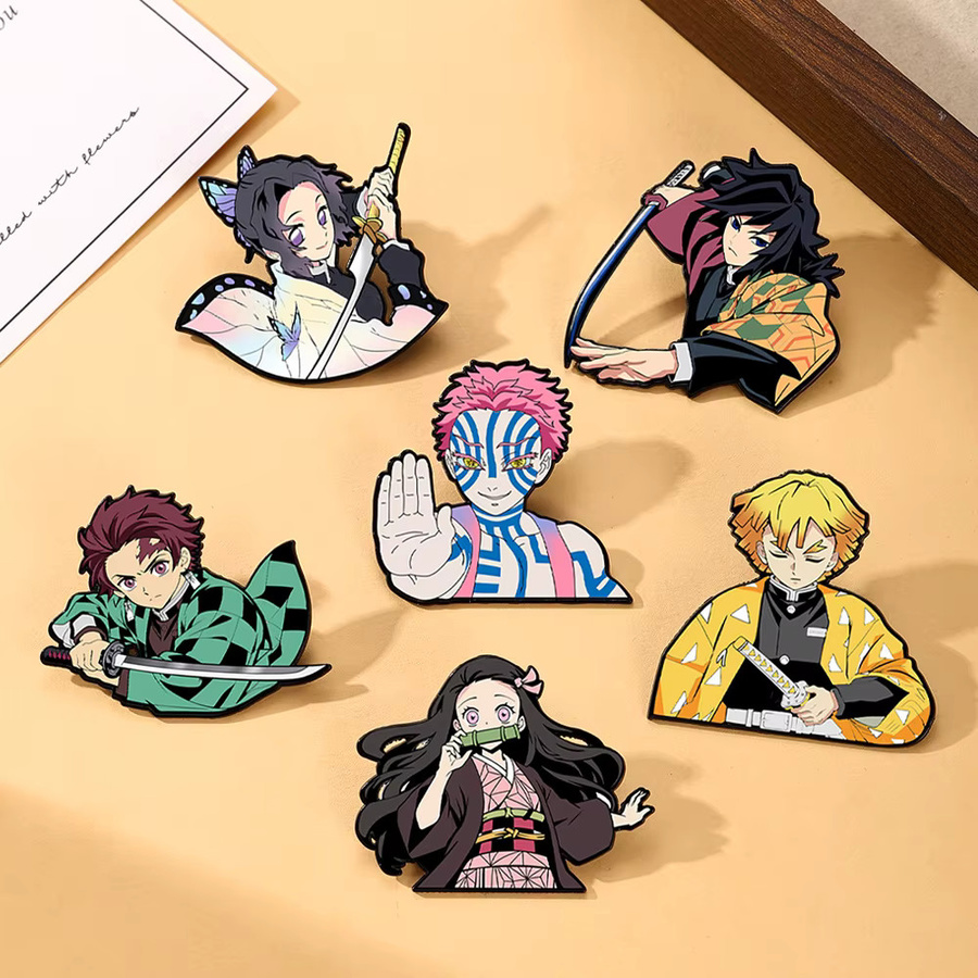 Bandai Demon Slayer Kimetsu No Yaiba Pin, Brosche, Unisex - Bild 2