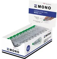 Tombow Korrekturroller MONO air4 Korrekturtape transparent und weiß, 20er Packung, Breite: 4,2 mm, Länge: 10 m - Bild 1
