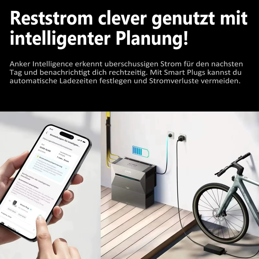 Anker SOLIX E2700 3 Pro Powerstation in Grau inklusive 2x 500W Solarmodulen und Smart Meter - Bild 2