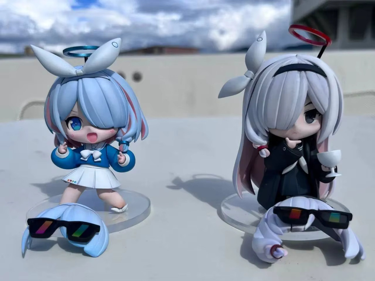Bandai Blue Archive The Animation Q Version Figur A.R.O.N.A, Puppe - Bild 4