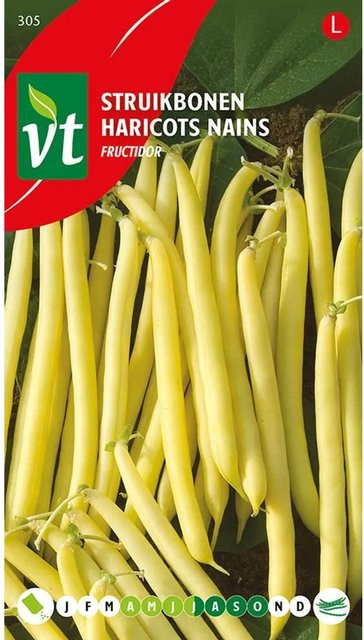 Arborix Gelbe Bohnen Fructidor Gemüsesamen, 25 g - Bild 1