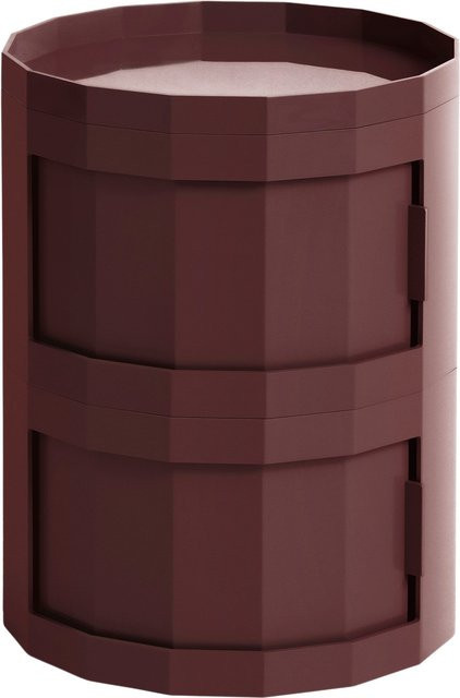 HAY Facet Cabinet in Rot aus recyceltem ABS - Bild 1