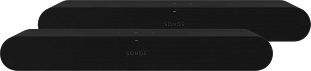 Sonos Ray Doppelpack Soundbar in Schwarz - Bild 1