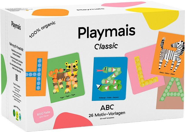 Playmais Classic ABC Buchstaben Lernspielzeug bunt - Bild 1