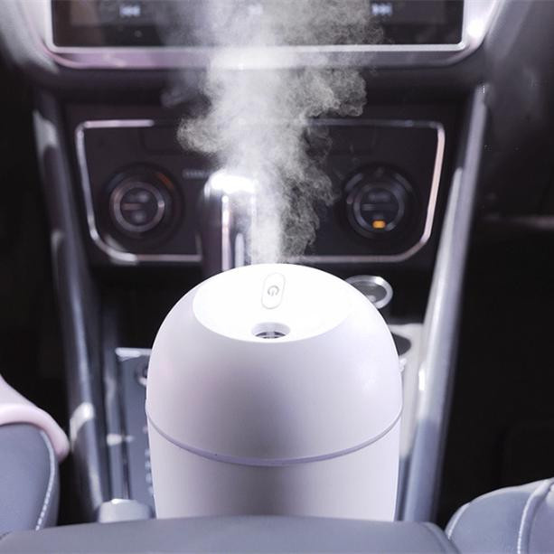 SEEQS Ultraschall-Luftbefeuchter und Aroma Diffusor für ätherische Öle, tragbar, Weiß, 220 ml - Bild 4