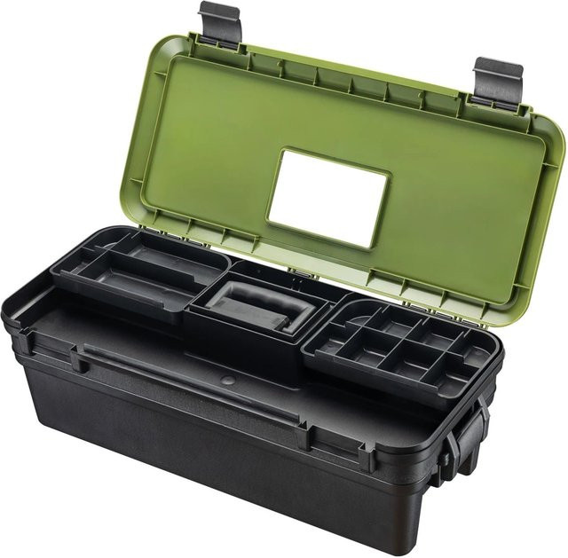 Wiltec Wartungskoffer für Waffen in Grün als leere Reinigungsbox für die Waffenreinigung - Bild 1