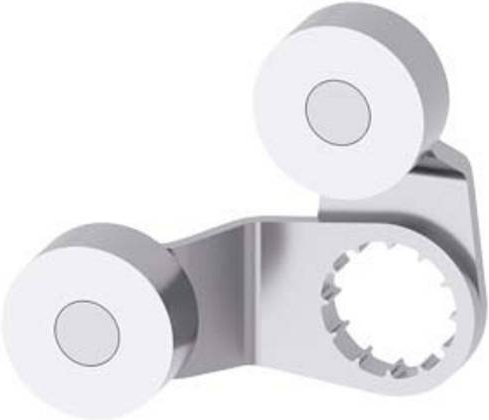 Siemens Gabelhebel 3SE5000-0AT02 für Positionsschalter mit Edelstahlrolle in Silber - Bild 1