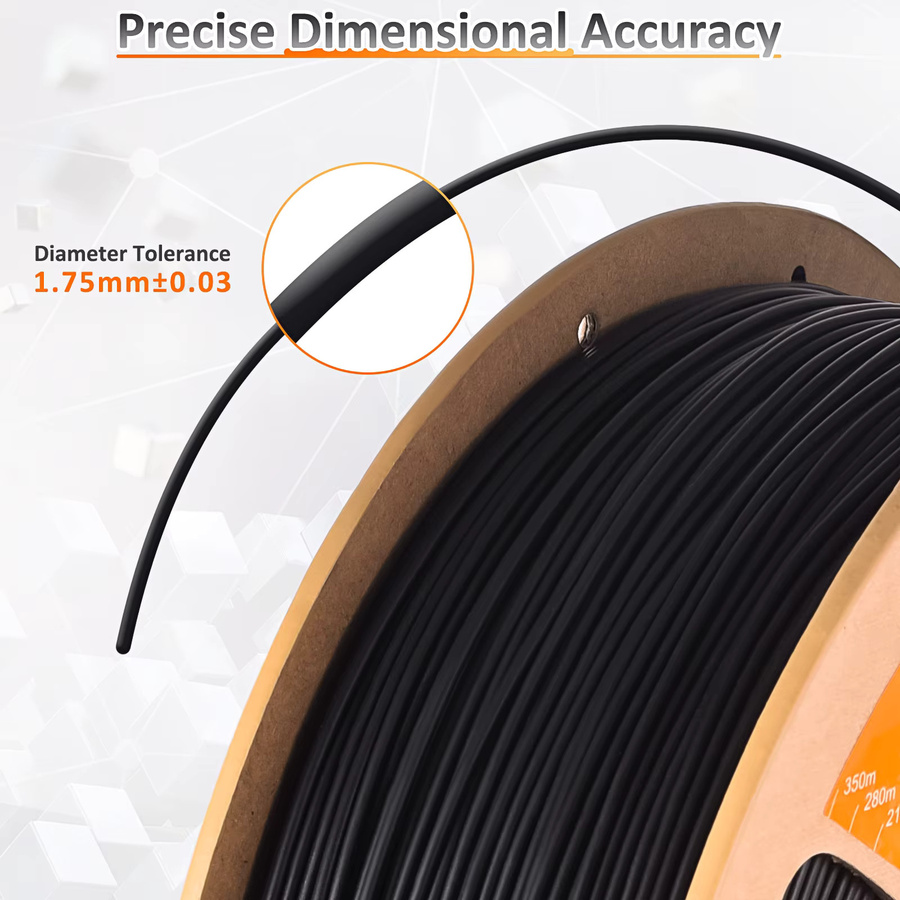 ERYONE PP-CF Filament PP-Kohlefaser für FDM 3D-Druck, Durchmesser: 1,75 mm - Bild 5