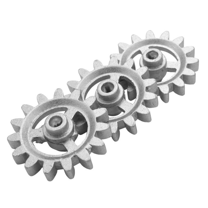 Aluminium Getriebe für Grillrahmen als DIY Zubehör für automatische Drehmechanismen in Silber - Bild 4