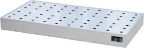 Bauer Südlohn Kleingebindewanne KGW-P 3/M V4A aus Edelstahl in Silber, B/T/H: 80 x 120 x 12 cm - Bild 1