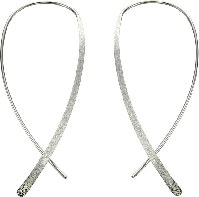 Celesta Ohrringe, 925 Silber, rhodiniert, Damen - Bild 1