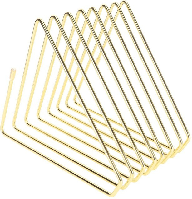 GoolRC Einziehbare Buchstützen aus galvanisiertem Metall in Gold mit einstellbarem Abstand von 2,5 cm bis 6,6 cm - Bild 1