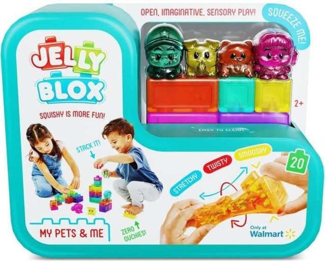 GOLIATH Jelly Blox Meine Haustiere und ich, Konstruktionsspiel, ab 2 Jahren - Bild 1