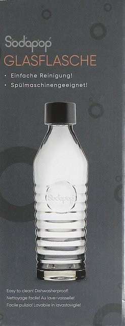 Sodapop Glaskaraffe Harold transparent gestreift 850 ml - Bild 2