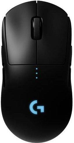 Logitech G Pro Gaming-Maus Schwarz mit 16000 dpi und 8 Tasten - Bild 1