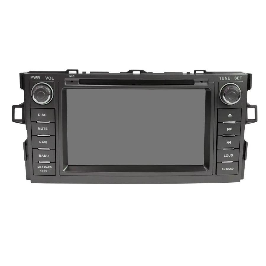 CHSTEK Android Auto Radio für Toyota Auris E150 und Corolla Levin 2006-2012 mit Carplay, GPS, WIFI und Bluetooth in Schwarz - Bild 2