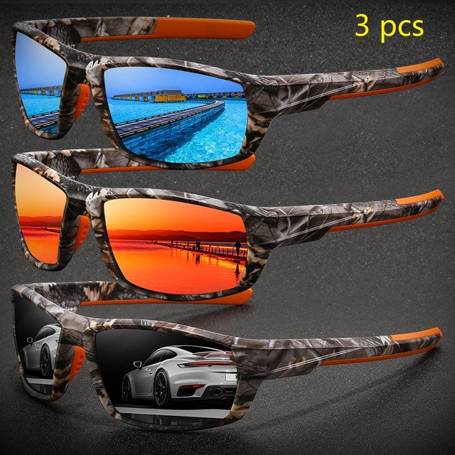 Sportsonnenbrille, Unisex, Vollrand, Kunststoff, Multicolour - Bild 1