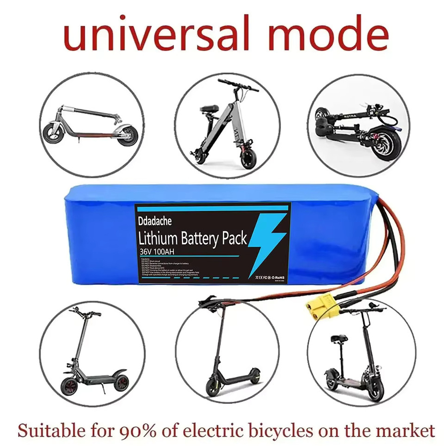 Original 10S2P Lithium-Ionen-Akku für Elektroroller, 36V, 100000mAh, Blau - Bild 2