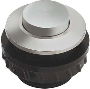 Grothe Klingeltaster PROTACT 410 AL rund in Silber aus Aluminium - Bild 1